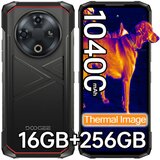 Doogee Fire 6 16/256GB, črna pametni robustni telefon Android 14, 10400mAh 50MP+8MP Toplotno slikanje, (21682920) | Shoptok.si