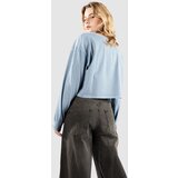 Vans Oval Wash Relax Crop Majica z dolgimi rokavi bluestone | Shoptok.si