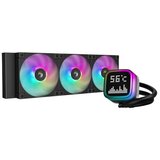 DeepCool Komplet za tekočinsko hlajenje AIO Liquid Cooler LP360, 360mm, Matrix, ARGB, črn | Shoptok.si