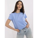 BASIC Feel Good T-shirt-CLM-TS-1640.87-blue Cene