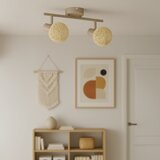 SPOT svetiljka DEX 2xE14/10W/230V bež/krem | Eponuda.com
