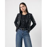 Only ONLJILL FAUX LEATHER BIKER Crna | shoptok.hr