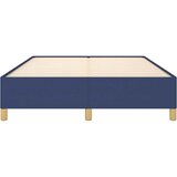  Okvir za krevet bez madraca plavi 140 x 200 cm od tkanine | shoptok.hr