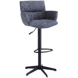 Dieter Knoll BARSKI STOL, antracit | Shoptok.si