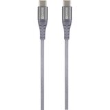 Skross USB kabel USB 2.0 USB-C® vtič\, USB-C® vtič 2.00 m space siva okrogel\, prilagodljiv\, polimerna prevleka SKCA0018C-C200CN, (20415769) | Shoptok.si