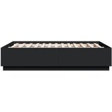 Okvir za krevet crni 135x190 cmkonstruirano drvo | shoptok.hr