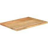 Stolna ploča 70x60x2,5 cm od masivnog drva manga sa živim rubom | shoptok.hr