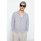 Trendyol shirt - gray - oversize Cene