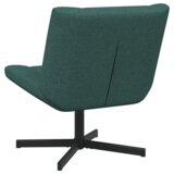  Vrtljiv stol Temno zelena 63 x 75 x 76 cm blago, (5000288967) | Shoptok.si