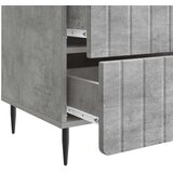 Noćni ormar Betonska siva 43x 41 x 68 cm Konstruirano drvo | shoptok.hr