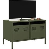TV ormarić maslinastozeleni 68x39x43,5 cm hladno valjani čelik | Eponuda.com