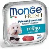 Monge fresh - tunjevina 100gr pašteta za pse Cene
