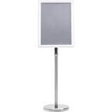  Stalci za plakate 2 pcs Srebrno 45 x 32,7 x 108 cm Aluminij | shoptok.hr