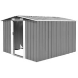  Vrtno spremište 257 x 298 x 178 cm metalno sivo | shoptok.hr