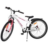 Volare dječji bicikl XC Race 24″ bijelo-ružičaste boje, Nexus 3 | shoptok.hr