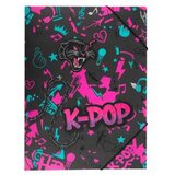 COOLPACK K-POP FASCIKLA A3 SA GUMOM BLACK Cijene