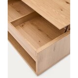 Kave Home Mizica v hrastovem dekorju v naravni barvi 60x120 cm Alguema – | Shoptok.si