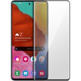 AVIZAR 9H film za ekran iz poševnega kaljenega stekla, popolna oprijemljivost - prozoren crn obris str. Samsung Galaxy A51, (20607135) | Shoptok.si
