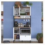 Hanah home Višenamjenska komoda JE159-3253, 90 x38 x184,2 cm, Bijela Cijene