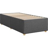  Boxspring krevet s madracem Tamnosiva 90 x 200 cm Tkanina | shoptok.hr