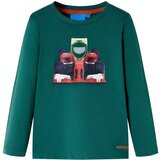  Dječja majica dugih rukava zelena 140 | shoptok.hr