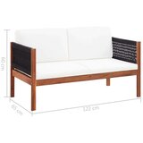  4-dijelna vrtna garnitura od masivnog bagremovog drva | shoptok.hr
