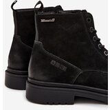 Big Star Leather Insulated Men's Ankle Boots With Zipper | Shoptok.si