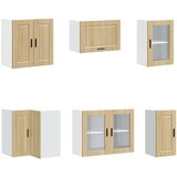 vidaXL 11-dijelni set kuhinjskih ormarića Porto konstruiranog drva | shoptok.hr