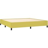  Posteljni okvir zelena 200x200 cm blago, (20685064) | Shoptok.si