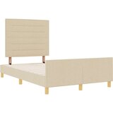  Krevet od krem tkanine 120x190 cm | shoptok.hr