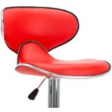 vidaXL Barski stolčki 2 kosa rdeče umetno usnje | Shoptok.si