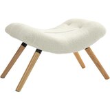 HOMCOM sedežni tabure poliester, pena 67D x 45Š x 38V cm krem, (5000235456) | Shoptok.si