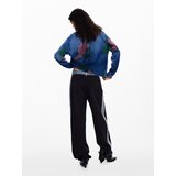 Desigual Kardigan mornarsko plava / tamno zelena / tamno roza | shoptok.hr