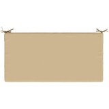  Jastuk za sjedalo SOEST 100% poliester Bež 120 x 80 x 10 cm | shoptok.hr