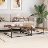  Kava Stol 2 pcs Staro drvo Konstruirano drvo | shoptok.hr