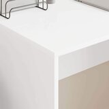  Stol Bijelo 109 x 50 x 78 cm Konstruirano drvo | Eponuda.com