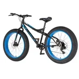 bicikl fat bike 26" bigfoot crno plavi