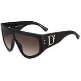 Dsquared2 D20149/S 807/HA ONE SIZE (99) Črna/Rjava | Shoptok.si