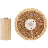 Villa Collection LED stolna lampa u prirodnoj boji sa sjenilom od ratana (visina 32 cm) – | shoptok.hr