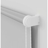 vidaXL Roleta Blackout svetlo siva 140x150 cm Širina tkanine 136,6 cm | Shoptok.si