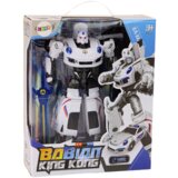 Lean_Toys Robotski avto Police Bela 2v1 Transformacija | Shoptok.si