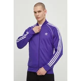 Adidas Pulover moška, vijolična barva