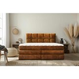Esposa BOXSPRING POSTELJA 160 cm x 200 cm , tekstil siva | Shoptok.si