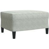 vidaXL 4-dijelni set sofa s jastucima svjetlosivi baršunasti | shoptok.hr
