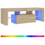 TV ormarić s LED svjetlima boja hrasta sonome 120 x 35 x 40 cm | Eponuda.com