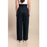 Fenzy Plus Size Hlače Z Visokim Pasom, Temno Modra | Shoptok.si