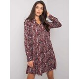 Fresh Made Dress-D73771M30227-dark brown | Shoptok.si
