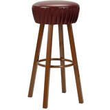  The Living Store Barski stoli 2 kosa rjavo umetno usnje - Barski Stol, (21502136) | Shoptok.si