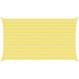  Sončno platno Rumena in Bela 7 x 4 m 100% poliester Oxford, (5000222514) | Shoptok.si