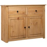 vidaXL komoda 93x40x80 cm trdna borovina Panama Range Cene